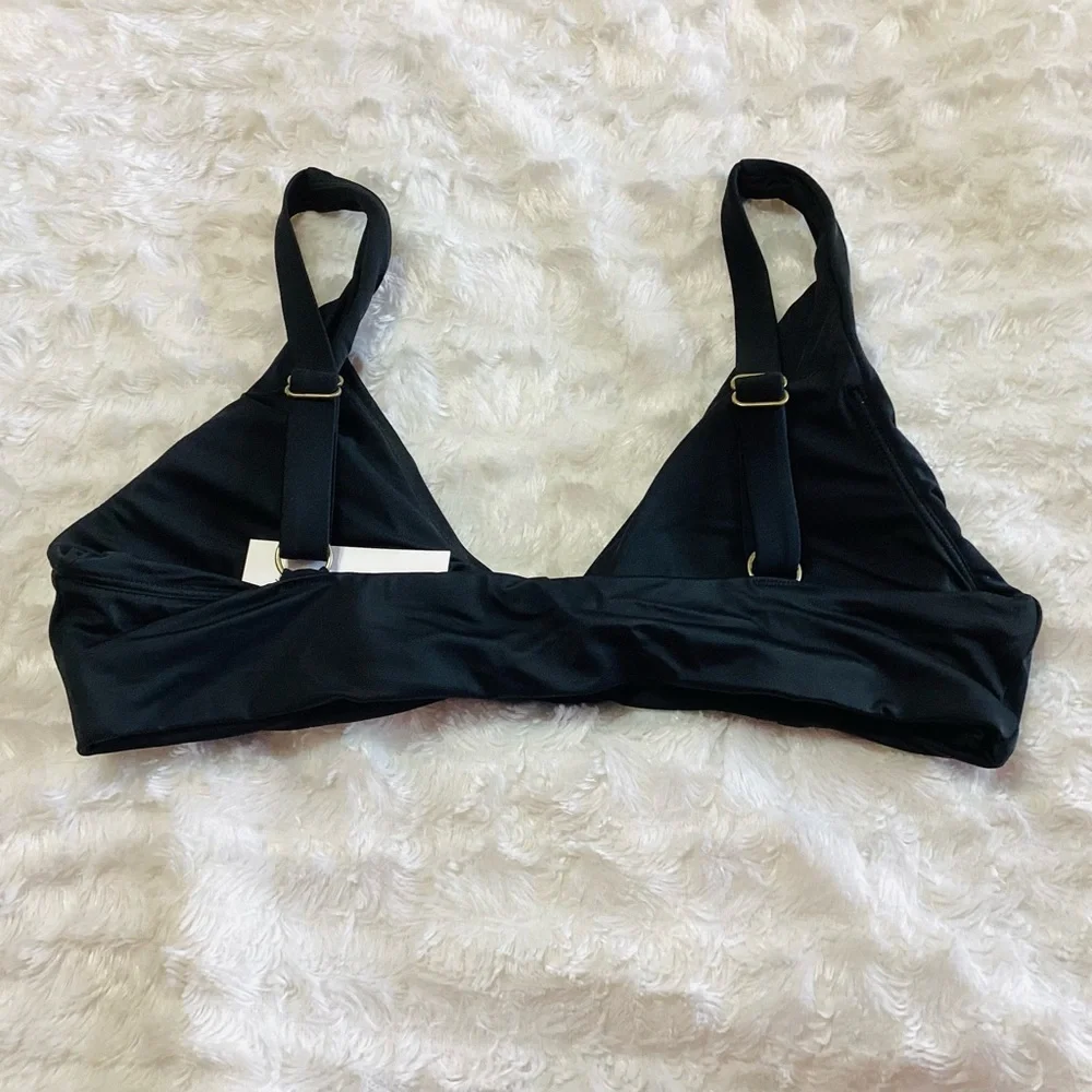 NEW Andie Swim The Belmar Top in Black S - Picture 5 of 8